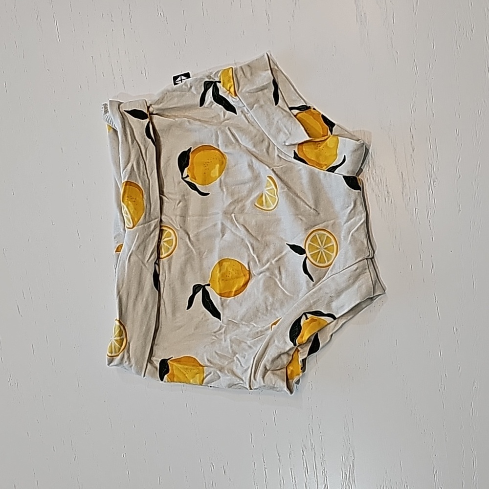 Lemon Print Kids Matching Set - Picture 4 of 5